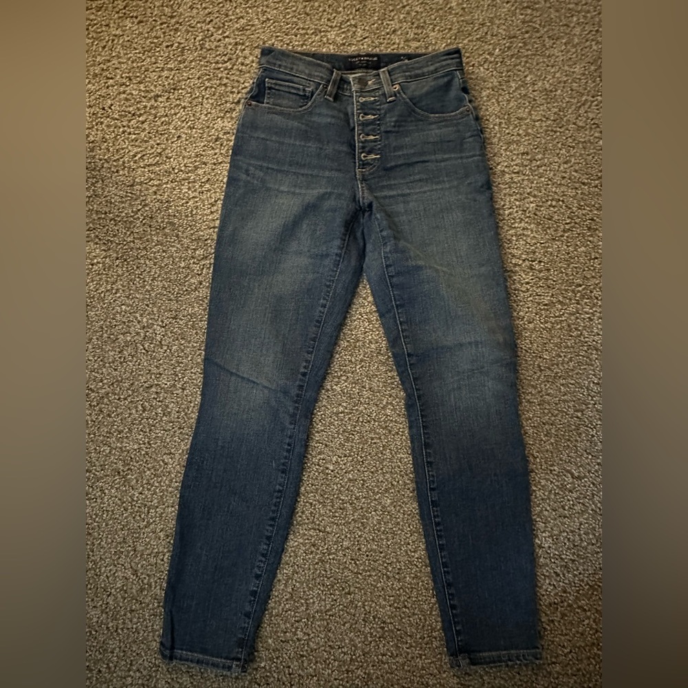 Lucky Brand Highrise skinny Bridgette size 2/26